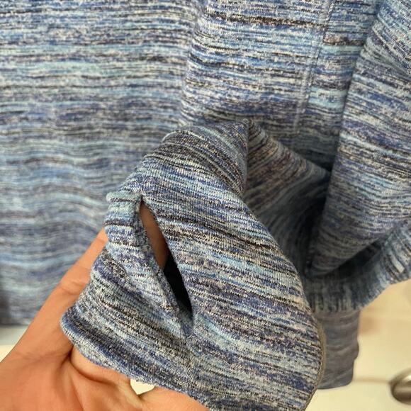 Lululemon Runderful Long Sleeve - Sapphire Blue - size 6 - Picture 3 of 7